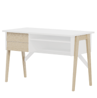Стол письменный Сканди 600 (дуб/молочный дуб)