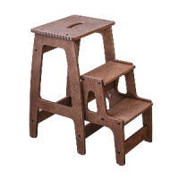 Табурет-стремянка (пропитка орех)