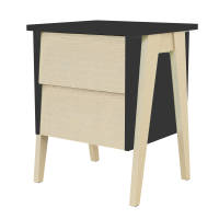 Тумба Сканди 2 ящика 50,1х45х62,1 см (дуб, венге)