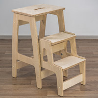 Табурет-стремянка (без отделки)