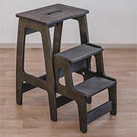 Табурет-стремянка (пропитка венге)