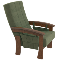 Кресло - Нордик (Lunar Forest, орех антик шпон)