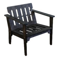 Кресло садовое (пропитка венге)