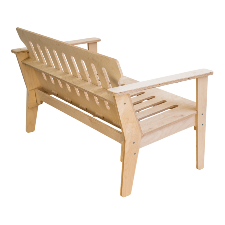 Диван садовый без отделки 