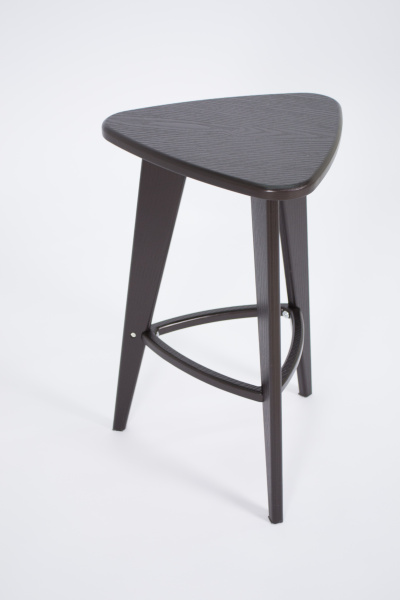 Полубарный табурет 3 прямые ноги 