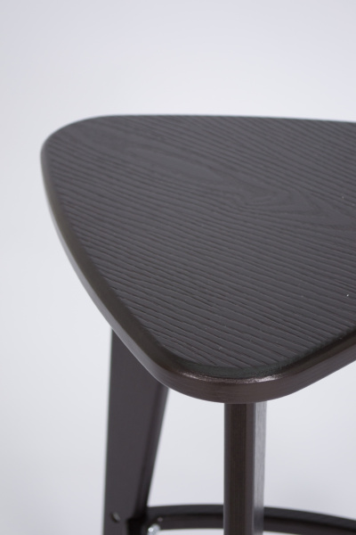 Полубарный табурет 3 прямые ноги 