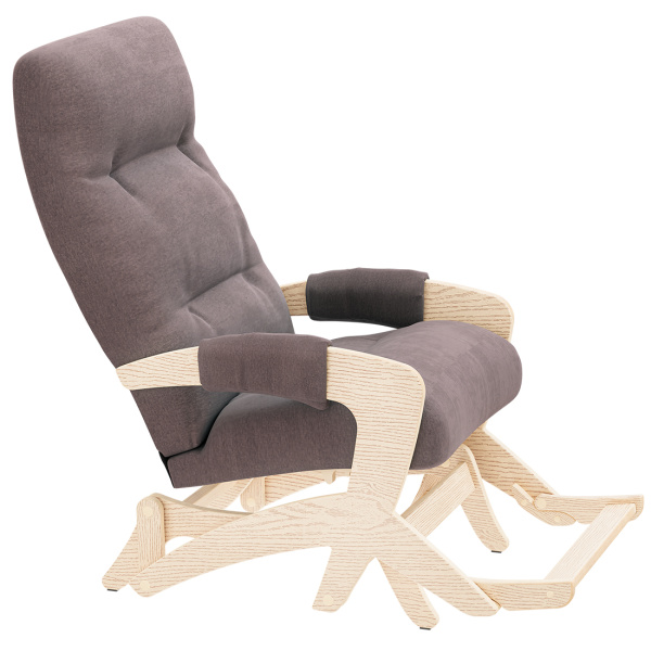 Кресло-маятник - Твист (RunaTaupe, дуб шампань)