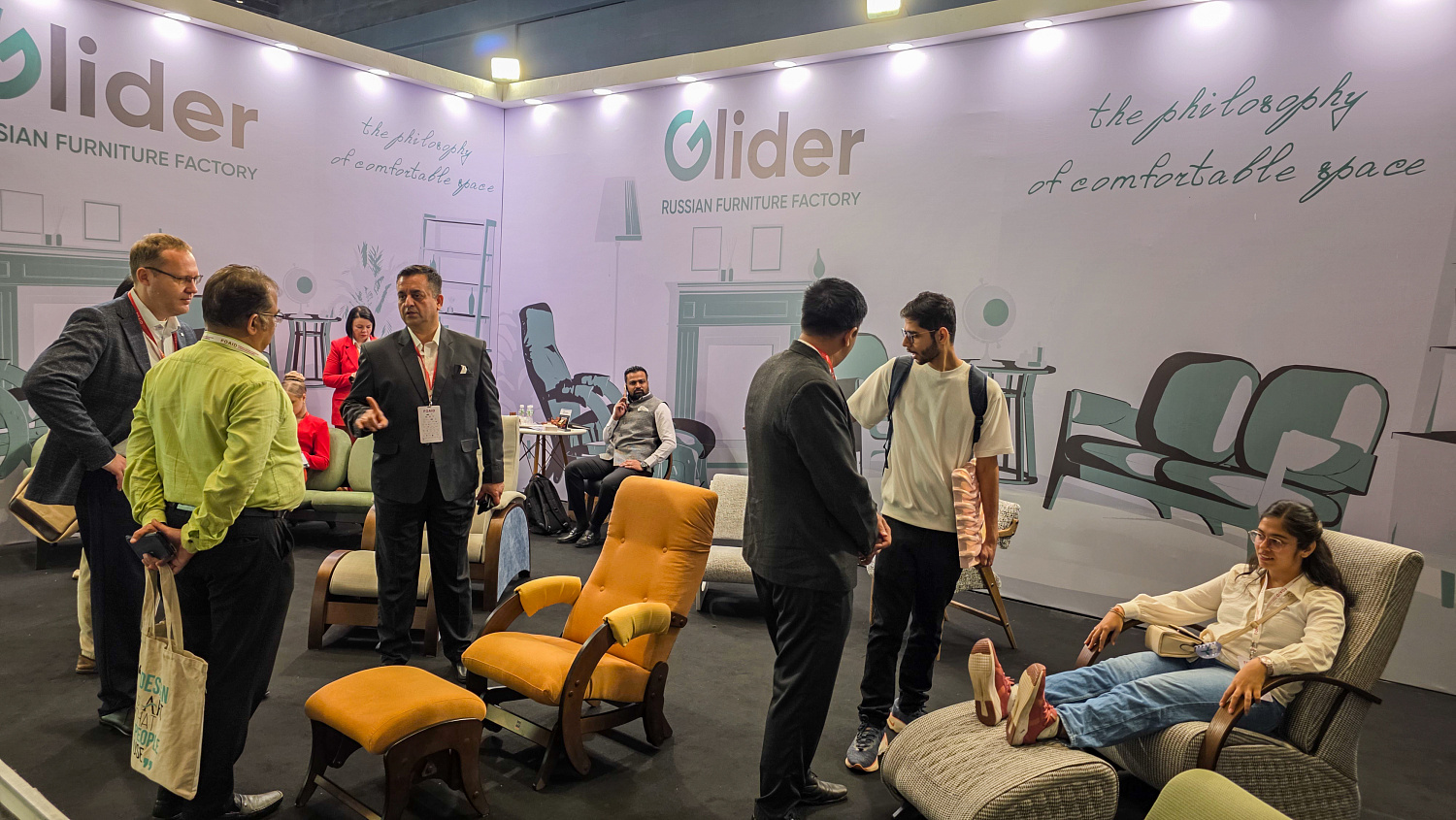 «Глайдер» на международной выставке в Мумбаи