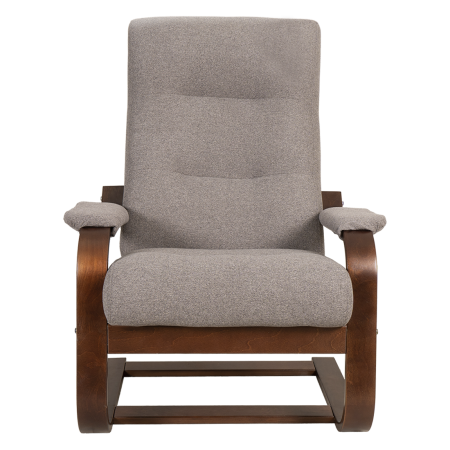 Кресло для отдыха Марго (RunaTaupe, орех антик)