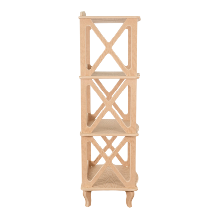 Этажерка - стеллаж Джульетта - 3 ур. без отделки