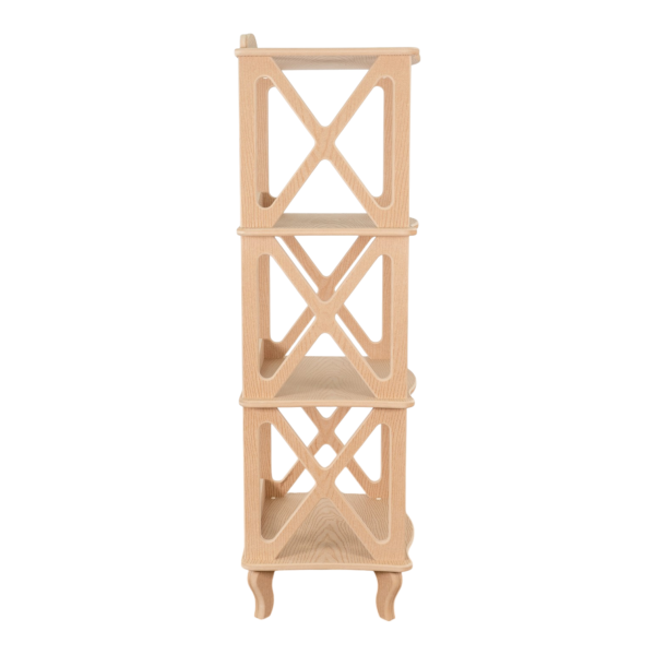 Этажерка - стеллаж Джульетта - 3 ур. без отделки