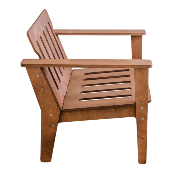 Кресло садовое (пропитка орех)