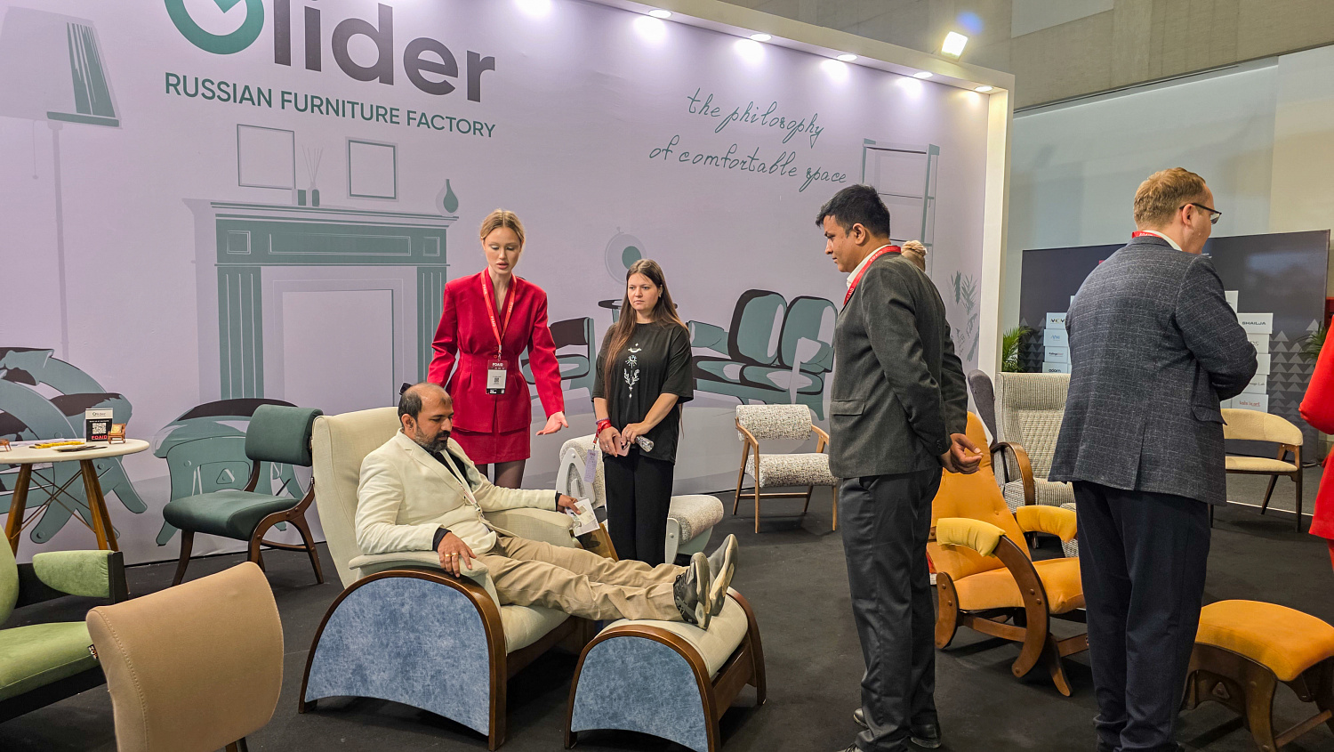 «Глайдер» на международной выставке в Мумбаи