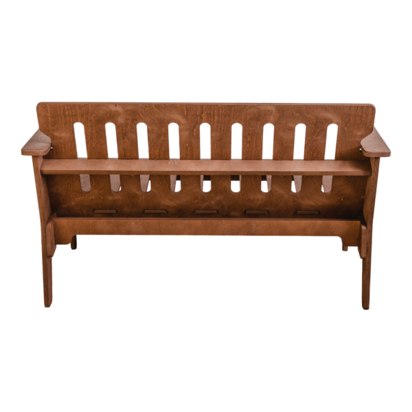 Диван без отделки (пропитка орех)