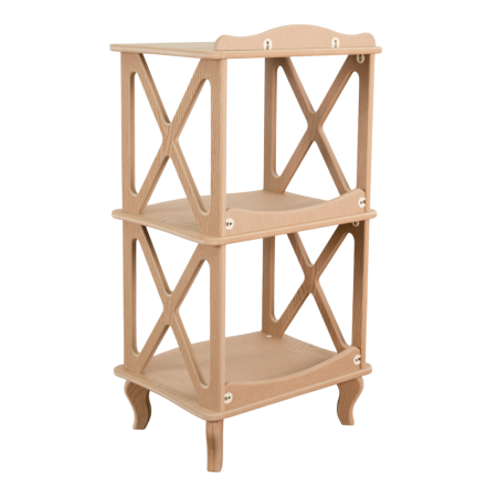 Этажерка - стеллаж Джульетта - 2 ур. без отделки