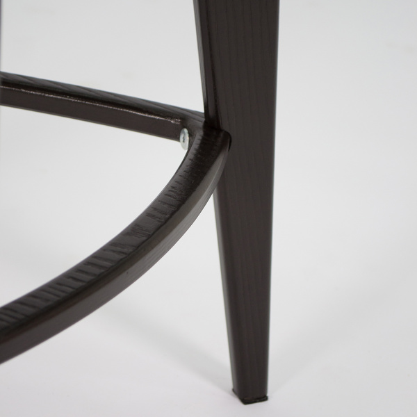 Полубарный стул 3 прямые ноги (венге)