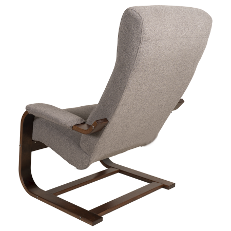 Кресло для отдыха Марго (RunaTaupe, орех антик)