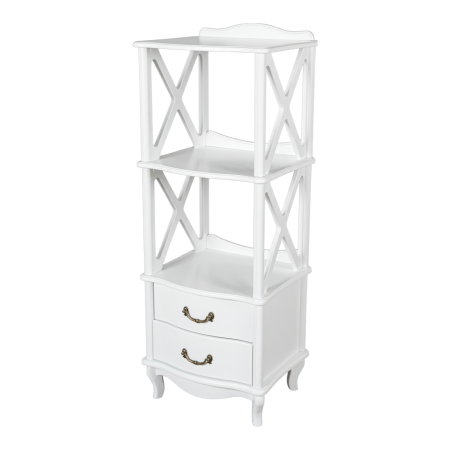 Этажерка Джульетта 2 уровня 49,5х40,5х124,5 см 