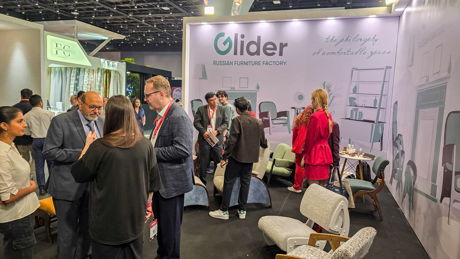 «Глайдер» на международной выставке в Мумбаи