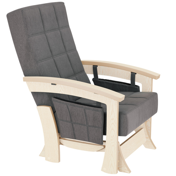 Кресло-маятник - Нордик (LunarGrey, дуб шампань)