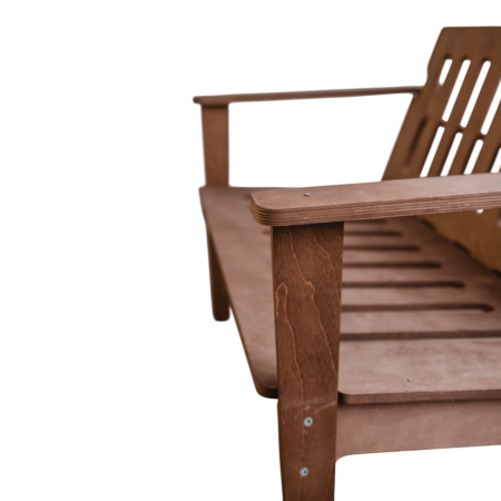 Диван садовый в пропитке