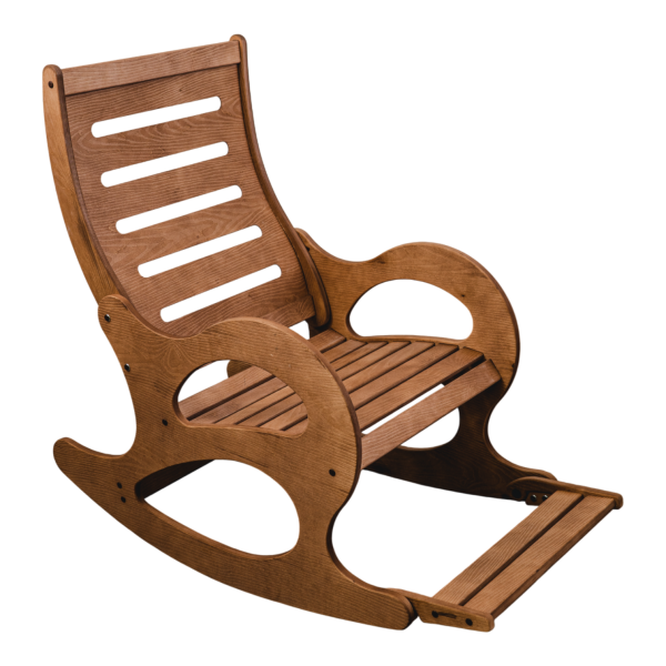 Кресло качалка Бриз (пропитка орех)