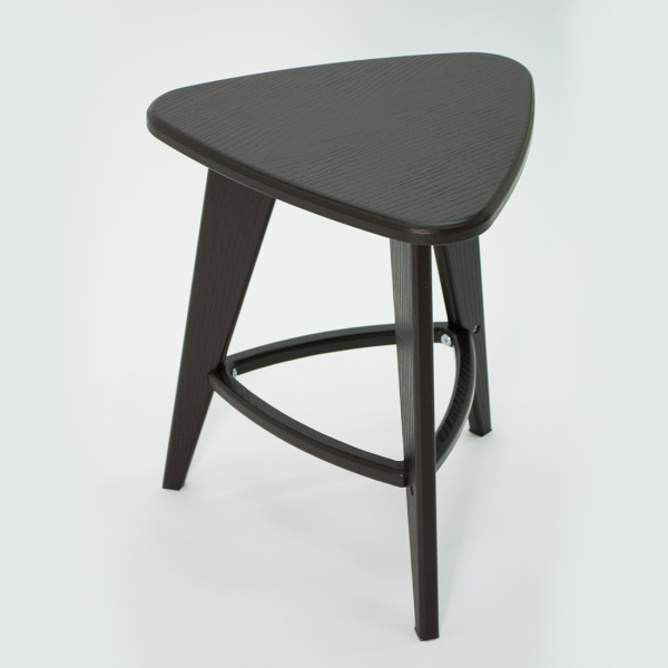 Табурет 3 прямые ножки (венге)