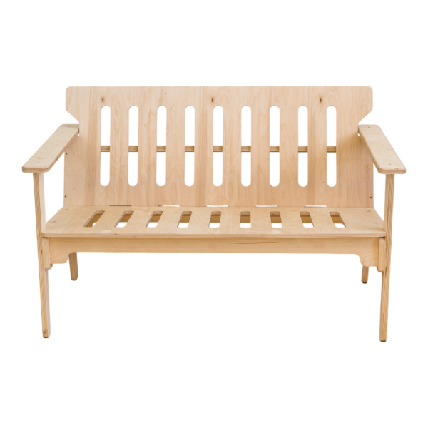 Диван без отделки (садовый)