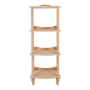 Этажерка - стеллаж Джульетта - 3 ур. без отделки