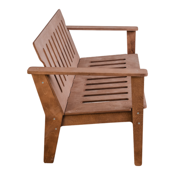 Диван без отделки (пропитка орех)