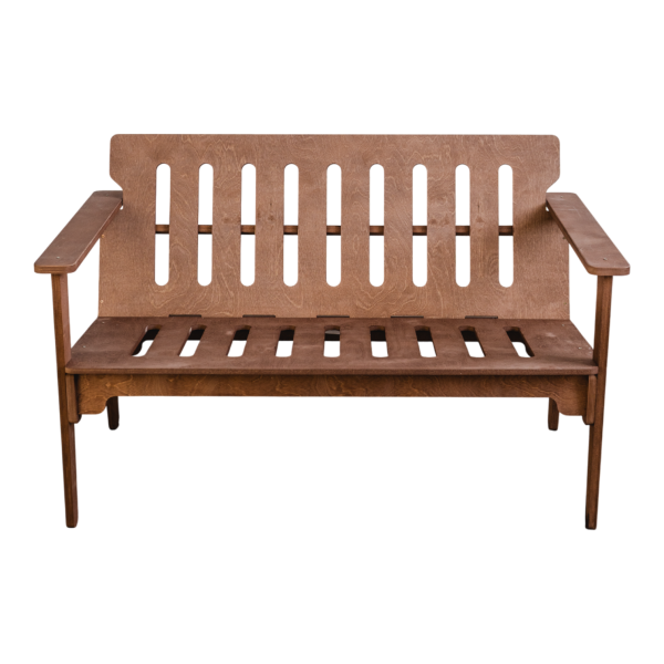 Диван без отделки (пропитка орех)