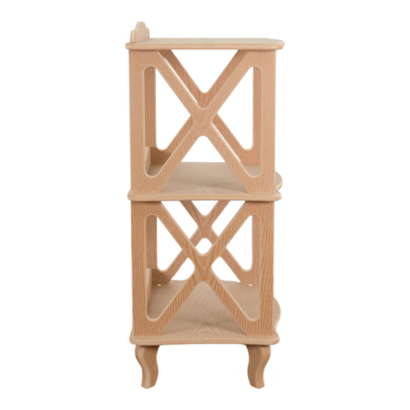 Этажерка - стеллаж Джульетта - 2 ур. без отделки