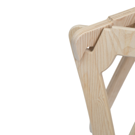 Табурет 5 деталей 34 х 43,5 см без отделки