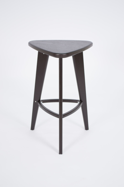 Полубарный табурет 3 прямые ноги 