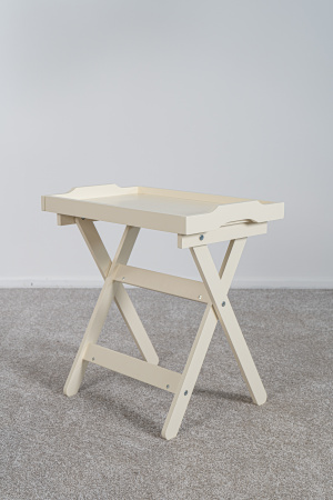 Складной столик Лотос (молочный дуб)